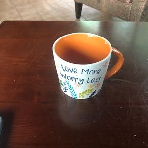 Love More Worry Less Coffee Mug